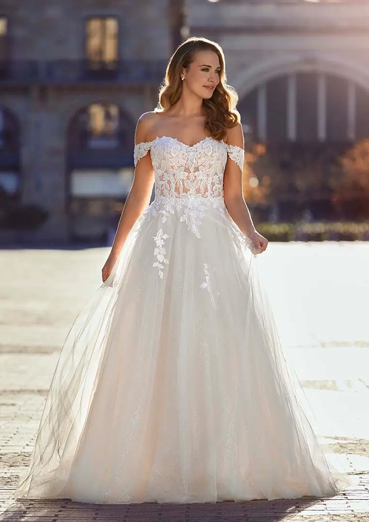 White one by Pronovias bruidsjurk - white-008