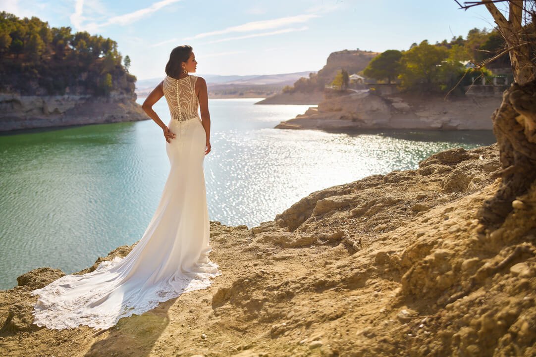 Jubilee & Pure bruidsjurk - PU 26524 back - sRGB